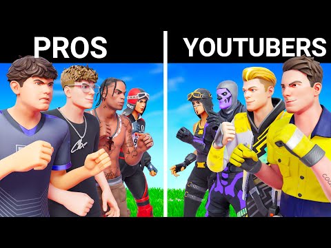 4 Youtubers vs FNCS Winners (FULL MOVIE)