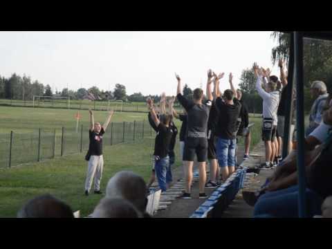 Kibice GKS Sompolno w meczu z Płomieniem Nekla 13-08-2016