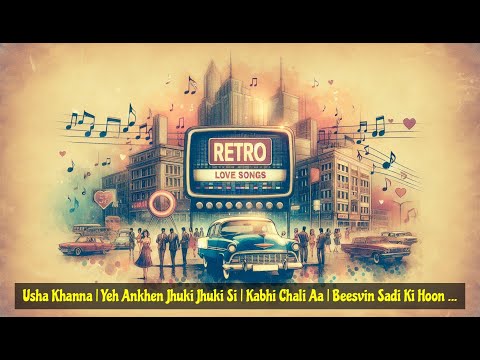 Usha Khanna | Yeh Ankhen Jhuki Jhuki Si | Kabhi Chali Aa | Beesvin Sadi Ki Hoon Main Bala