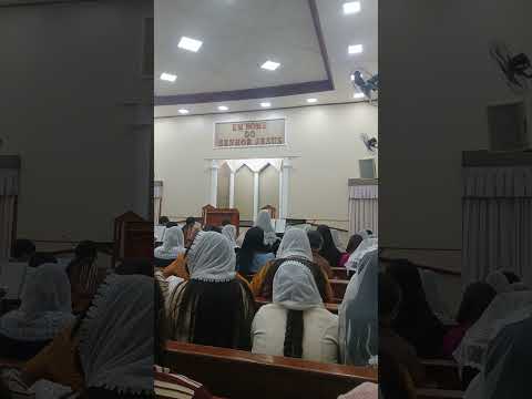 hino de encerramento na CCB de Arapuã culto misto 04/10 2026