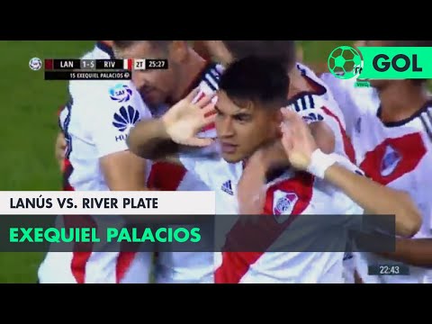 Exequiel Palacios (1-5) Lanús vs River Plate | Fecha 7 - Superliga Argentina 2018/2019