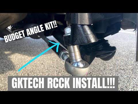 240SX GKTech Budget Angle Kit Install! (RCCK)