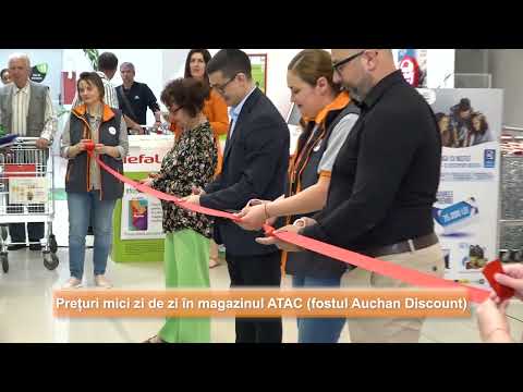 Deschiderea ATAC Hiper Discount by Auchan