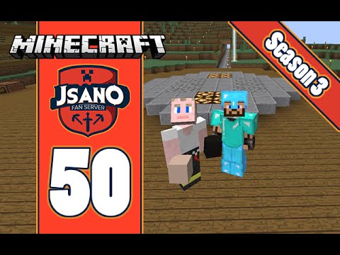Minecraft: JSano Fan Server - S3 E50 - Building JSano19's UHC Statue w/ JSano19