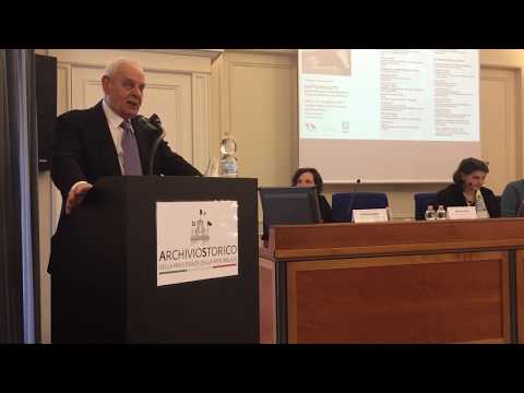 ELETTE ED ELETTI: saluti di Marcello Pera, Presidente del comitato anniversari interesse nazionale.