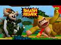 Giga Bowser VS Giant DK Tug Of War Smash Remix