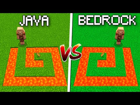 Minecraft JAVA vs.  BEDROCK 😱⛏ WHICH IS BETTER?  |  MIKECRACK