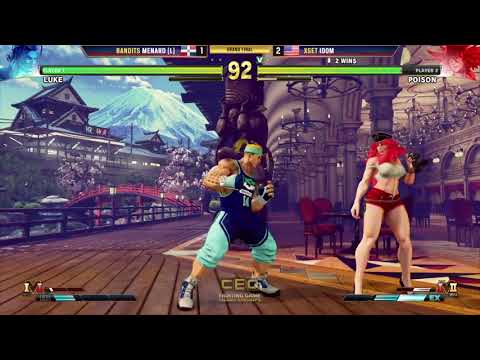 IDOM (Poison) vs (Luke) MENA RD, GRAND FINALS, FINAL ROUND?! | STREET FIGHTER V CEO 2022