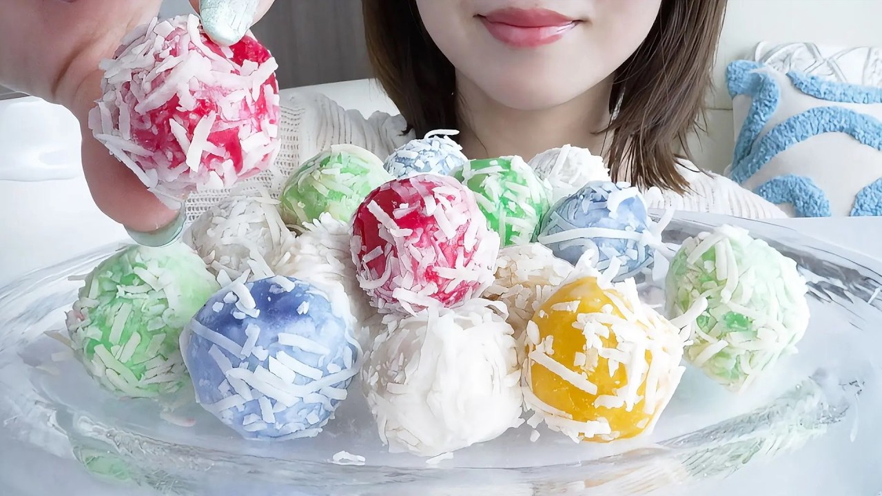 【ASMR】タイの謎お菓子の中身が斜め上すぎて全く予想できない【EATINGSOUNDS/咀嚼音】