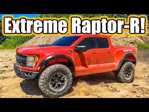 World’s Toughest Scale Basher?! New Traxxas Raptor-R 4x4