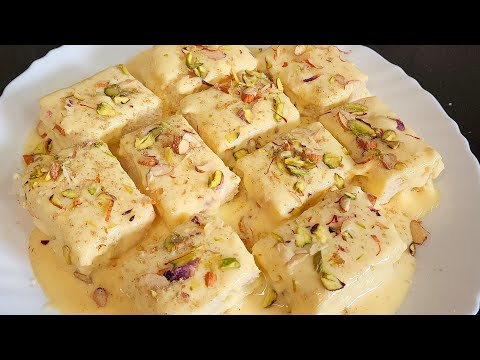 10 minutes dessert | bread malai recipe - easy milk and bread dessert recipes
