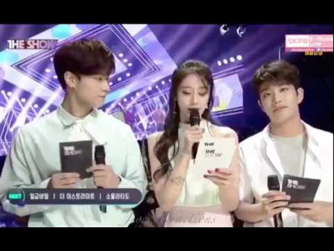 T-ara Jiyeon and Astro MC