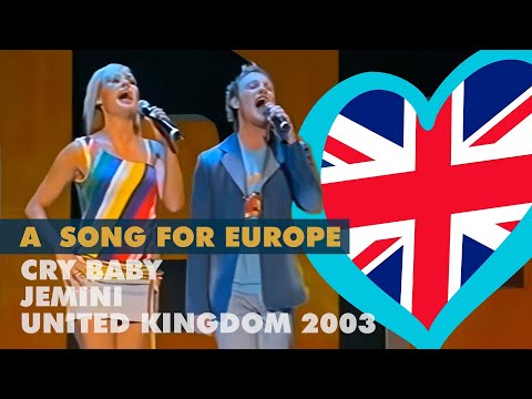 CRY BABY – JEMINI (United Kingdom 2003 – A Song for Europe)
