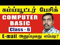 Computer Basic In Tamil Class 6 How To Send E Mail E Mail