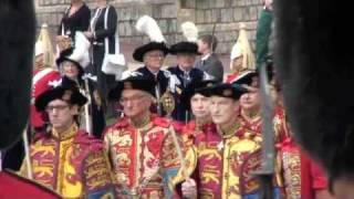 preview picture of video 'Garter Day 2010 - Windsor Castle'