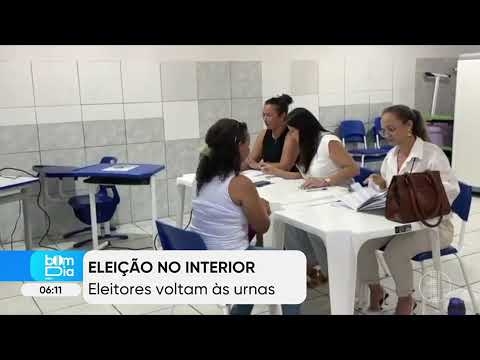Inicio do Bom Dia Inter RN - 18/5/2026 - Eleições suplementares em Ouro Branco, no Seridó, em 17/5