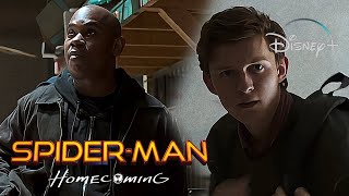 Spider-Man: Homecoming | Shocker Arrives At School Scene | Disney+ [2017]