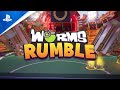 Worms Rumble | Release Date and Open Beta Announcement | PS4