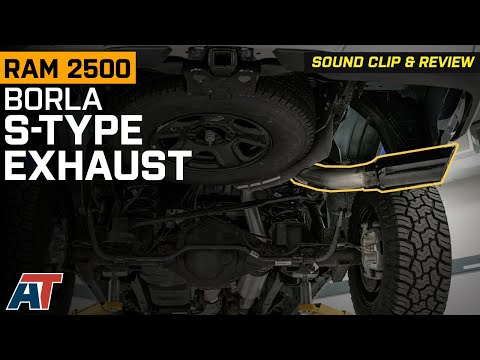 2019-2024 6.4L RAM 2500 Borla S-Type Single Exhaust System Review & Install