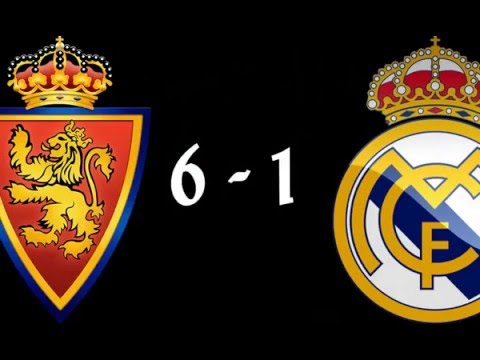Real Zaragoza 6 - 1 Real Madrid. La última gran gesta.