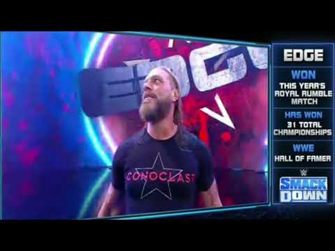 Edge: Entrance (SmackDown, July 23, 2021) [60 fps]