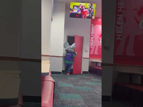 Kid follows haunted Chuck E. Cheese and this happened #shorts