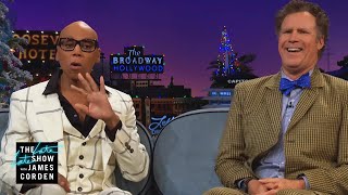 Will Ferrell &amp; RuPaul Approach Eating Very Differently