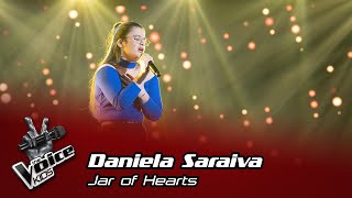Daniela Saraiva - &quot;Jar of Hearts&quot; | Prova Cega | The Voice Kids