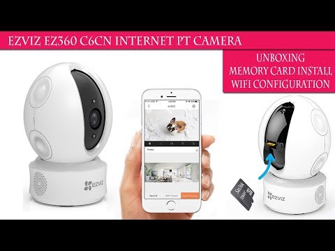 360 degree rotate wireless ezviz camera - 3650 for indoor us...