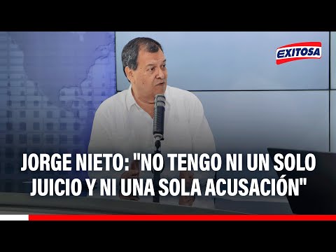 🔴🔵 Jorge Nieto seeks the Presidency: "I have not a single lawsuit or accusation against me"