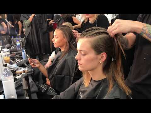 NYFW Spring/Summer 2019 Sebastian Professional at Christian Siriano