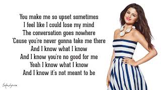 Selena Gomez &amp; The Scene - My Dilemma 2.0 (Lyrics)