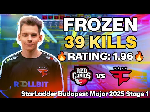 💀 FROZEN POV: NUKE DESTRUCTION vs RED Canids! | StarLadder Budapest Major 2025 Stage 1