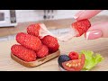 HOT Miniature Cheetos Mozzarella Cheese Sticks Recipe Satisfying Mini Food Miniature Cooking