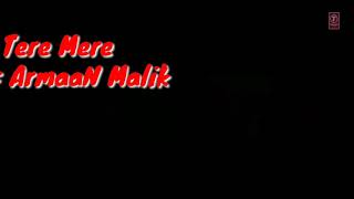 Tere Mere Armaan Malik Lyrics - YouTube