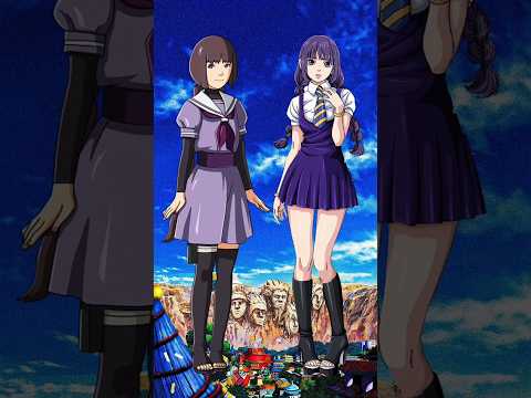 Boruto Two Blue Vortex Characters | Then Vs Now #boruto #anime #borutotwobluevortex #comparison