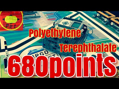 FLL Cargo Connect 680points Team Polyethylene Terephthalate