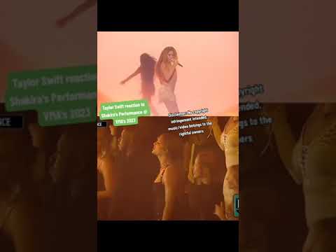 Taylor Swift Reaction to Shakira's Performance @ VMA's 2023 #videonotmine