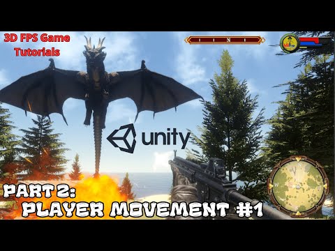 Part 2: Player - Player Movement #1 | 3D FPS Game in Unity Tutorial Series For Beginners 2024