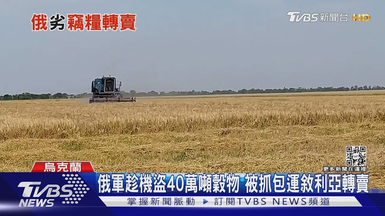 俄軍趁機盜40萬噸穀物 被抓包運敘利亞轉賣