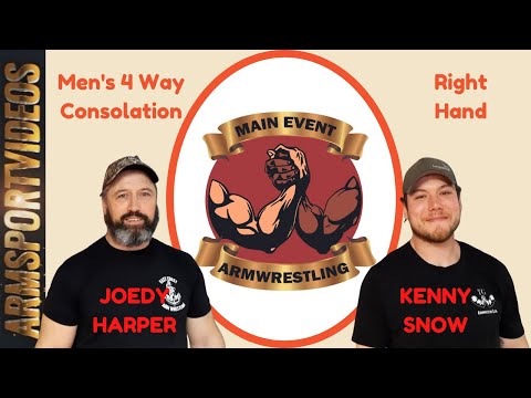 Joedy Harper vs Kenny Snow (RH) - Consolation
