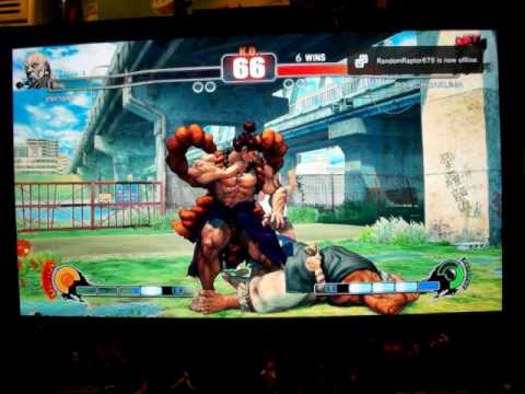JR RODRIGUEZ ( AKUMA ) VS joelsyko ( GOUKEN ) STREET FIGHTER IV ON PS3 GAME 7 SET 2
