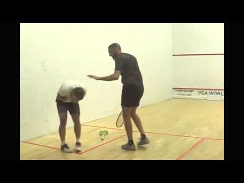 SQUASH. Hit to the face - what's your decision? | World Championships
