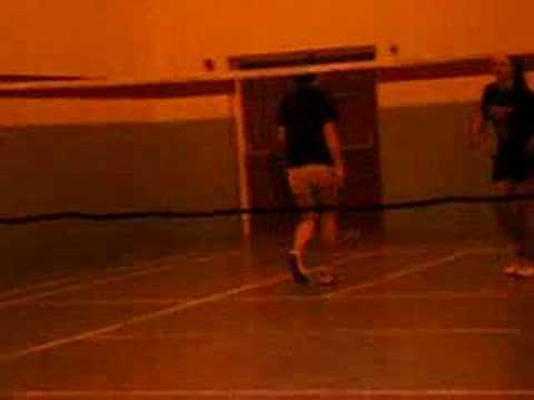 Badminton-laine, ciara, mitchell, donal and a bita garry