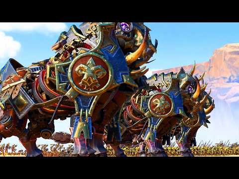 Fists of Hashut VS Beastmen - TotalWar: Warhammer 3