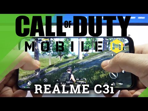 Realme C3i - Call Of Duty Settings & Gameplay Presentation
