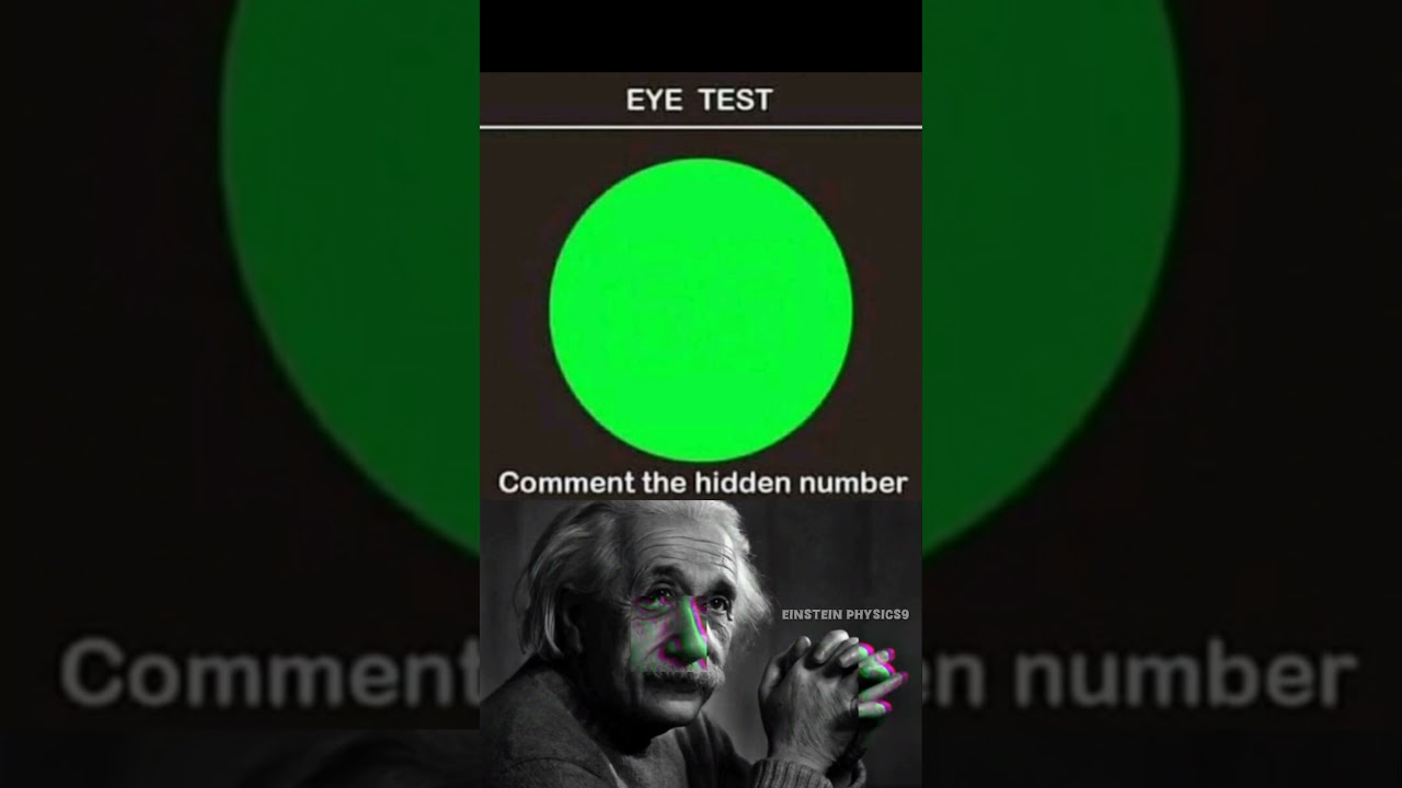 eye test 😎#trending #eyetest ##alberteinstein