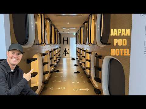 TOKYO CAPSULE HOTEL TOUR!