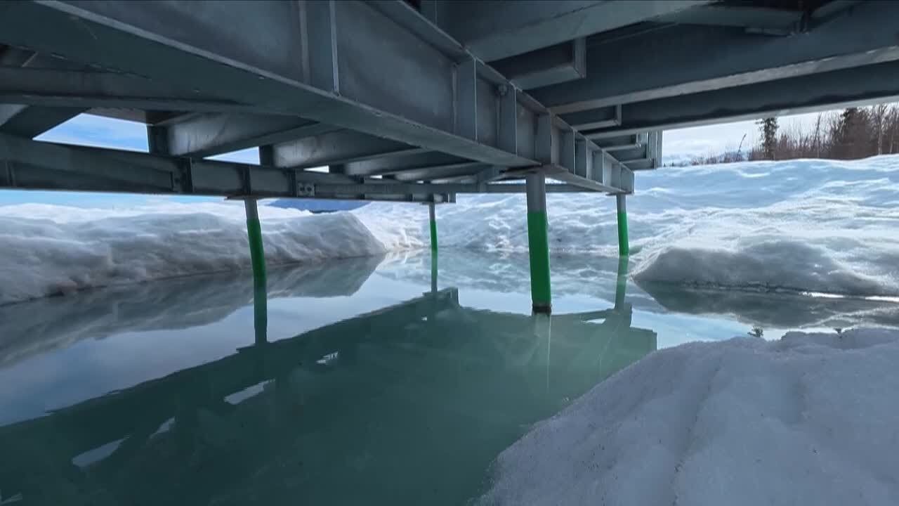 ‘We’re not monitoring anymore’: Eagle River Parks and Rec warns of thinning ice