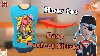 Easy Perfect Custom Shirts! | Rec Room Tutorial